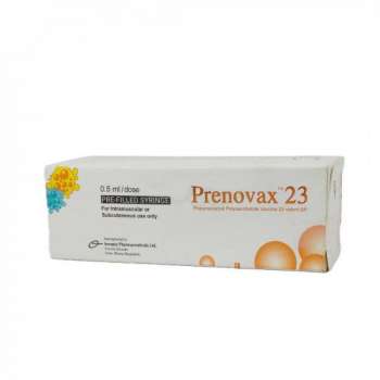 Prenovax 23 | Pneumococcal Polysaccharide Vaccine 23 Valent
