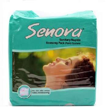 Senora Sanitary Napkin Regular Pack (Panty System) 15pcs.
