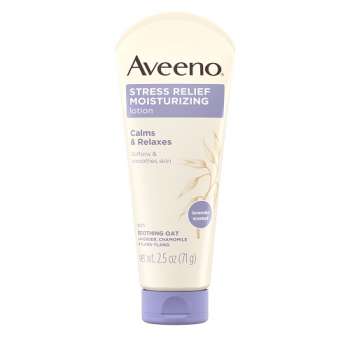 Aveeno, Stress Relief Moisturizing Lotion, Lavender, 2.5 oz (71 g), Canada