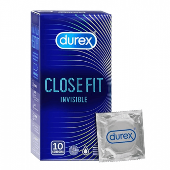 Durex Close Fit Invisible Condom 10pcs