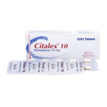 Citalex 10mg Tablet 10Pcs