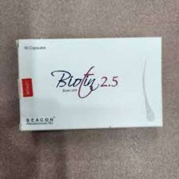 Biotin 2.5 | 2500mcg Capsule