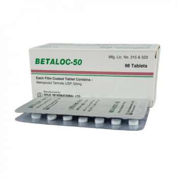 Betaloc 50 | 14pcs Tablet