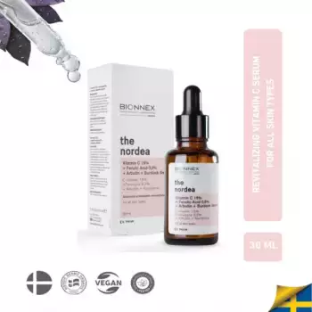 Bionnex The Nordea Vitamin C 15%, Ferulic Acid, Arbutin & Burdock Brightening Serum