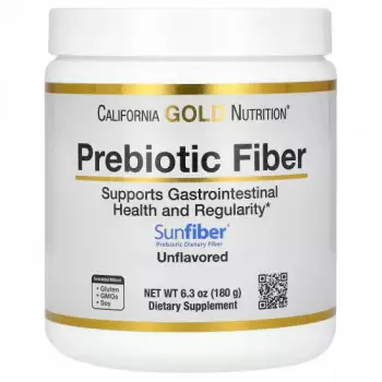 California Gold Nutrition Prebiotic Fiber | 180g Powder