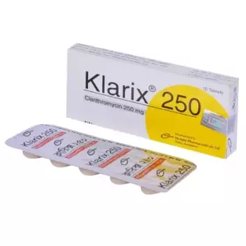 Klarix 250mg Tablet 10pcs