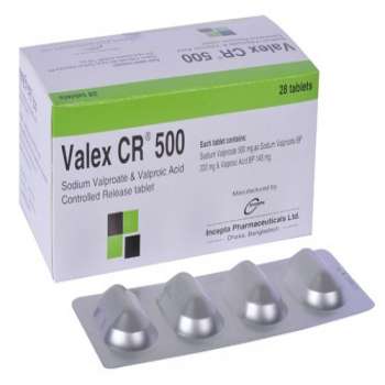 Valex CR  (500mg) 30Pcs box