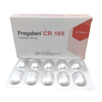 Pregaben CR 165mg Tablet 1 Strip