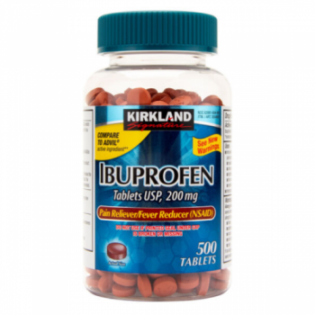 Kirkland Signature Ibuprofen 200mg, 500 Tablets | USA