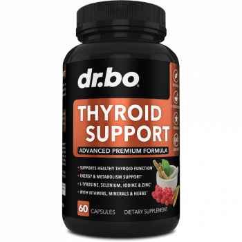 dr.bo Thyroid Support, 60 Capsules | USA