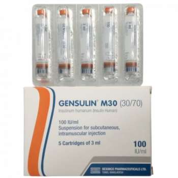 Gensulin M30 Cartidge (100IU/ml)