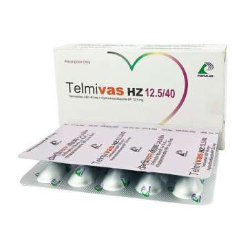 Telmivas HZ 12.5/40 Tablet 1 Strip