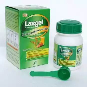 Laxgel Effervescent Powder | 120g Container