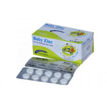 Baby Zinc 20mg Dispersible Tablet 10pcs