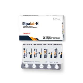 Glipatab M 5mg+500mg Tablet