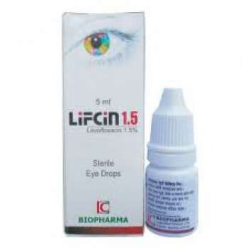 Lifcin 1.5% Eye Drops