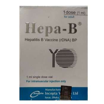 Hepa-B For Adult Vaccine 1ml