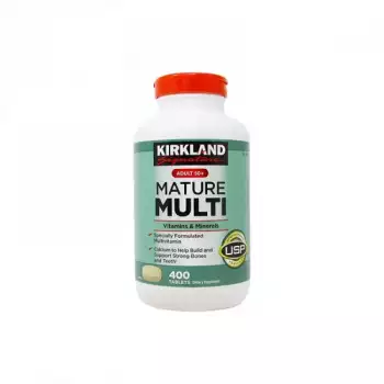 Kirkland Signature Adult 50+ Mature Multi Vitamins & Minerals | 400 Tablets