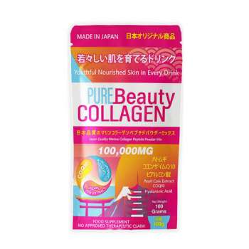 Pure Beauty Collagen Powder 100,000mg PureBeauty Collagen Powder PBC collagen food Pure Beauty Collagen Made in Japan Natural Deep-sea Fish 100,000mg collagen powder