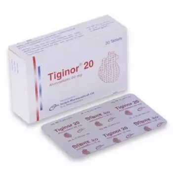 Tiginor 20mg Tablet 30pcs Box