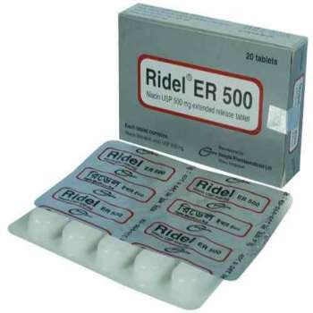 Ridel ER 500mg Tablet 10pcs