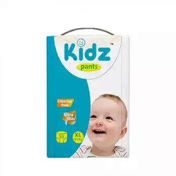 Kidz Baby Pant Diaper XL (12-18 kg)-56pcs