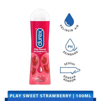 Durex Play Water Based Gel Lube-Sweet Strawberry