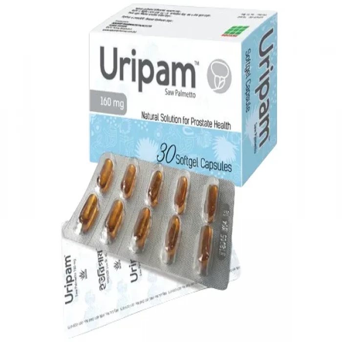 Uripam 160mg Capsule 10pcs