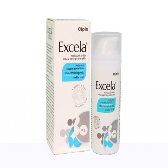 Cipla Excela Moisturiser For Oily & Acne Prone Skin 50g