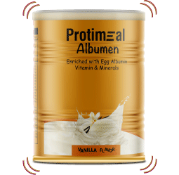 Protimeal Albumen Enriched with Egg Albumin, Vitamin & Minerals Vanilla Flavour 200g - Buy Online in Bangladesh | ePharma