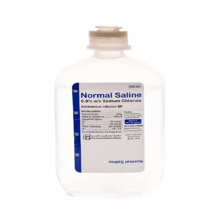 Normal Saline 500ml Intravenous Fluid Preparations EPharma