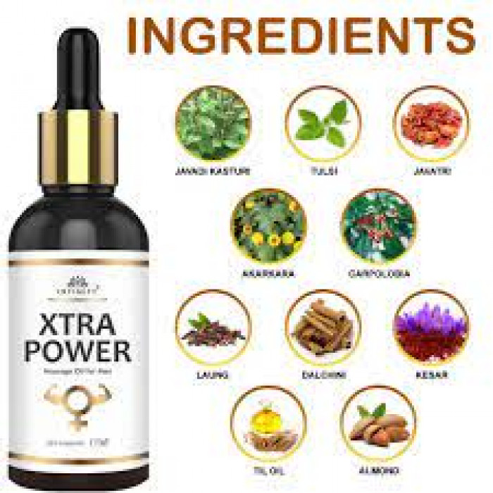 XTRA Power Massage Oil For Men