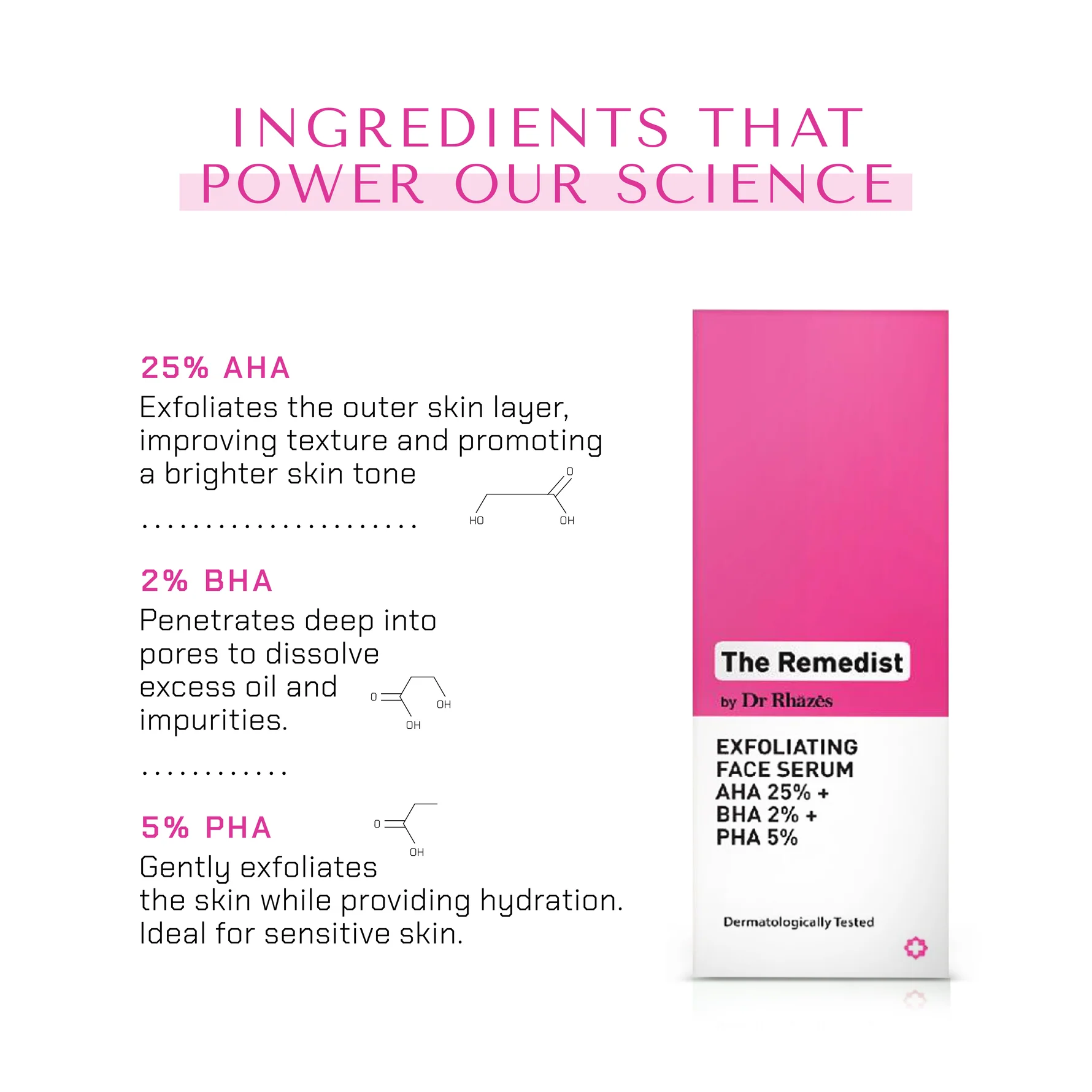 The Remedist by Dr Rhazes Exfoliating Face Serum 30ml - Buy Online in Bangladesh | ePharma