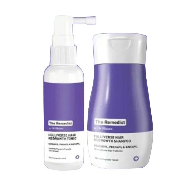 The Remedist by Dr Rhazes Folliverse Hair Regrowth Kit 160ml - Buy Online in Bangladesh | ePharma