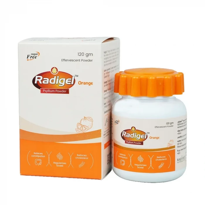 Radigel Orange | 120g Effervescent Powder
