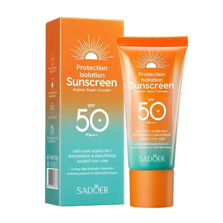 Sadoer Protection Isolation Brighten Repair Sunscreen Cream SPF 50 PA+++ - Buy Online in Bangladesh | ePharma