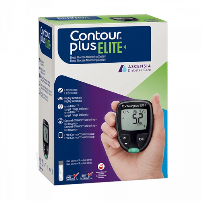 Contour Plus Elite Blood Glucose Monitoring Device