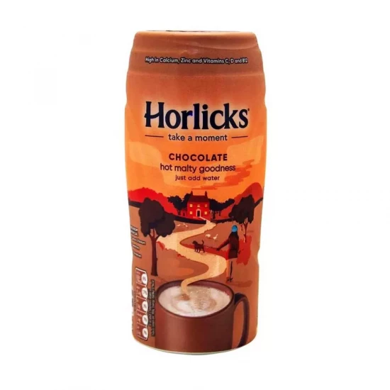 Horlicks Chocolate Hot Malty Goodness | 500gm Jar | UK
