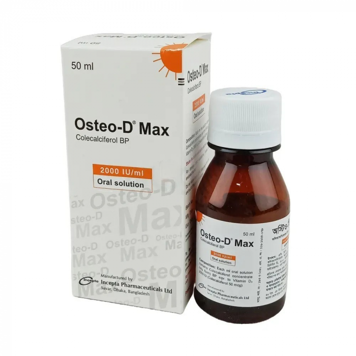 Osteo-D Max 2000 IU/ml Oral Solution