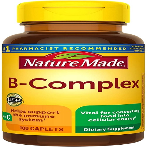 Nature Made B Complex with Vitamin C, Support Immune System, convert