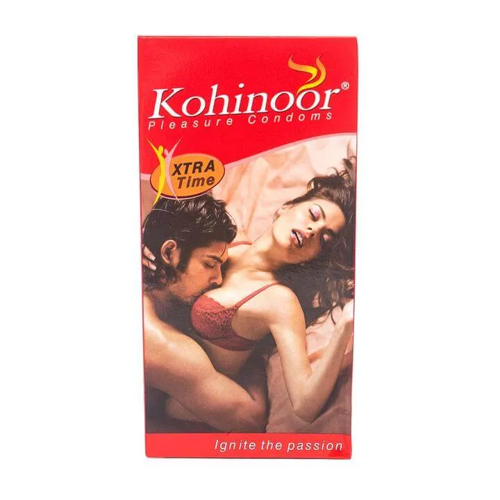 Kohinoor Xtra Time Condom 10's Pack - Buy Online in Bangladesh | ePharma