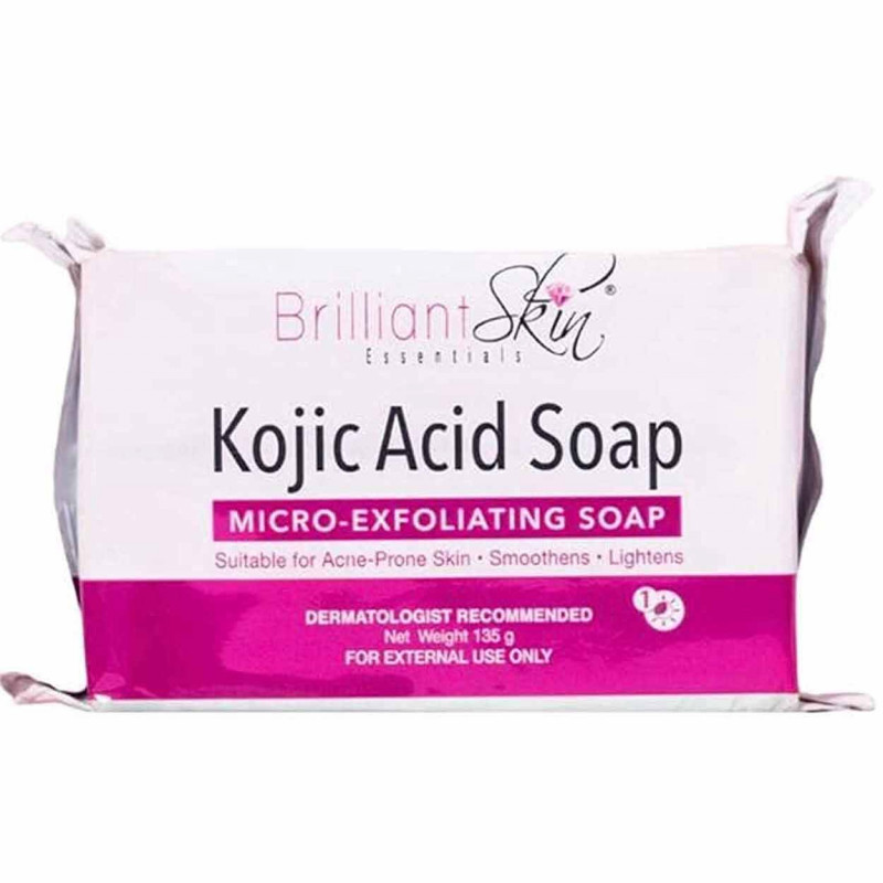 Brilliant Skin Essentials Micro Exfoliating Kojic Acid Soap 135g - Buy Online in Bangladesh | ePharma