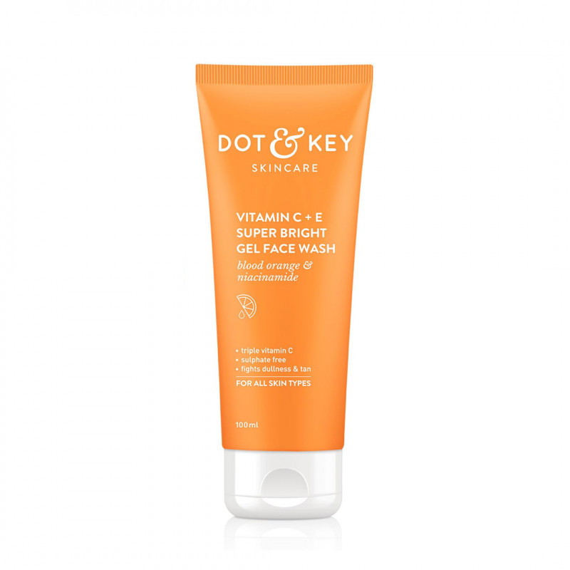 Dot & Key Vitamin C+E Super Bright Gel Face Wash 100ml