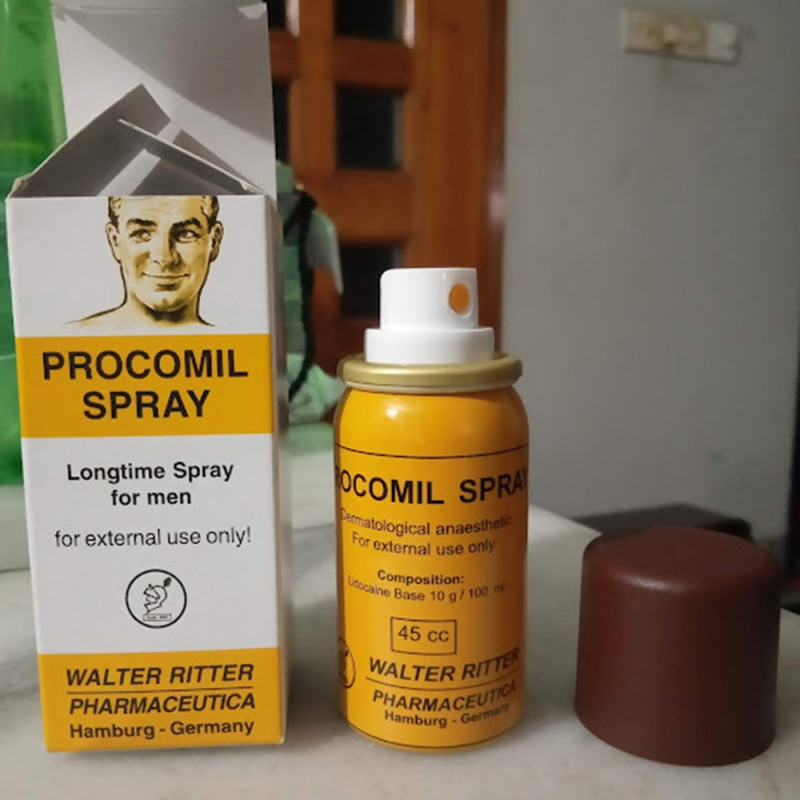 Procomil Long Time Anti-Premature Ejaculation Delay Spray for Men - (Original Germany)-100ml - Buy Online in Bangladesh | ePharma