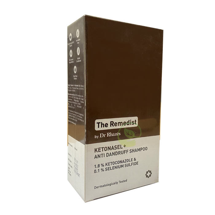 The Remedist by Dr Rhazes Ketonasel + Anti Dandruff Shampoo