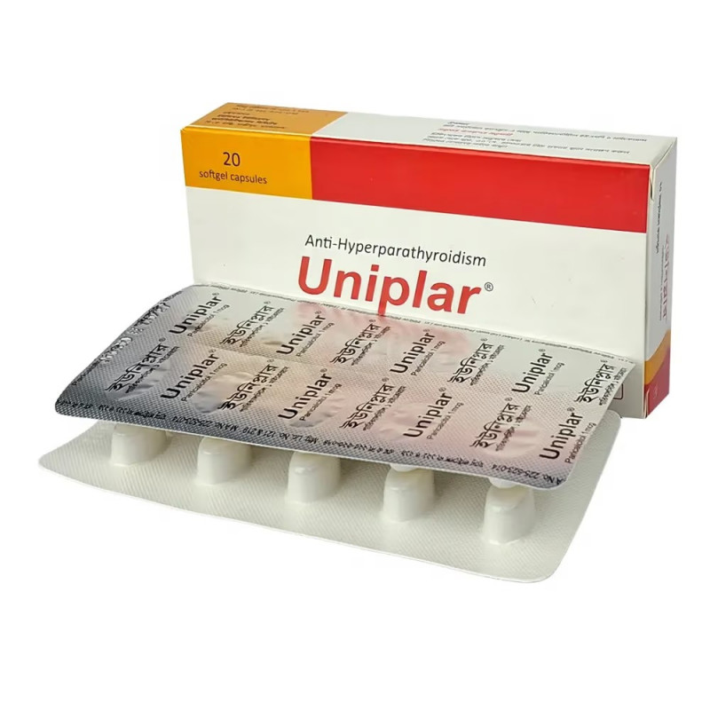 Uniplar 1mcg Softgel 1 Strip - Buy Online in Bangladesh | ePharma