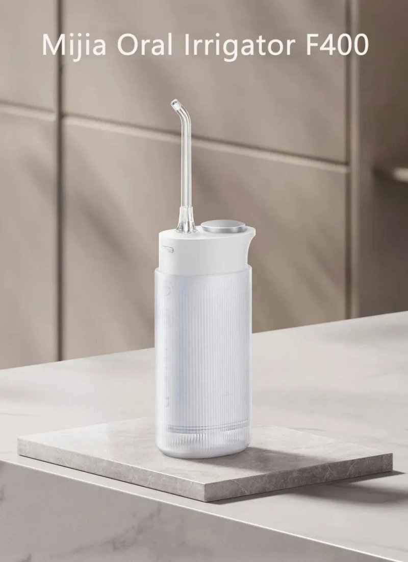 Xiaomi MIJIA F400 Electric Oral Irrigator Portable Dental Flosser for Daily Teeth Cleaning - Buy Online in Bangladesh | ePharma