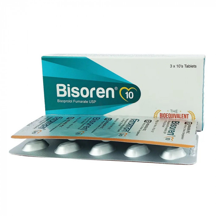 Bisoren 10mg Tablet 1 Strip