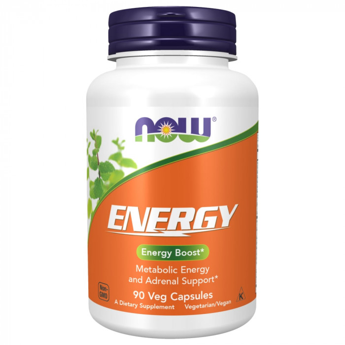 NOW Foods Energy, 90 Veg Capsules | USA Made