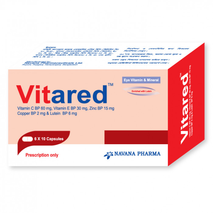 Vitared 60mg+30mg+6mg+2mg+15mg Softgel 10pcs